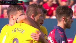 Los goles llegaron del banquillo: Arthur marcó el 2-1 del Barcelona ante Osasuna en El Sadar [VIDEO]