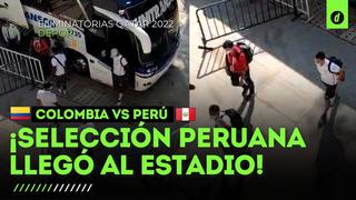 Perú vs. Colombia: Así fue la llegada de la selección peruana al Estadio Metropolitano de Barranquilla