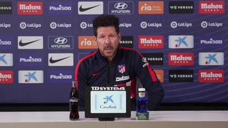 Simeone sobre el partido contra el Athletic Club: “Nos enfrentamos a un rival muy competitivo”