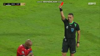 ¡A las duchas! Thiago Heleno fue expulsado en el Alianza Lima vs. Paranaense [VIDEO]