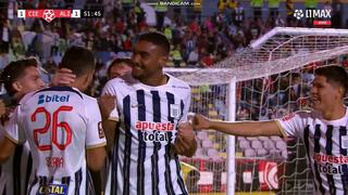 ¡No baja los brazos! El gol de Aldair Fuentes para el 1-1 de Alianza Lima contra Cienciano