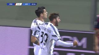Si no está Cristiano, estoy yo: Álvaro Morata anota el empate 1-1 de Juventus ante Crotone [VIDEO]