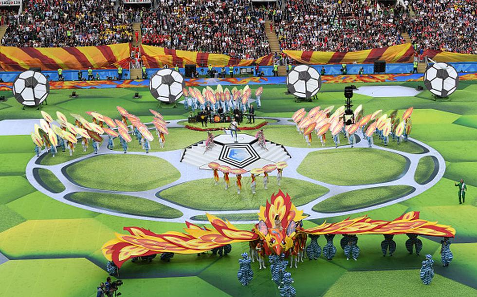 Las mejores imágenes de la ceremonia del Mundial de Rusia 2018. (Foto: Getty Images)