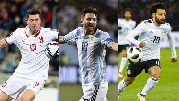 Los tres finalistas al The Best de la FIFA 2021. (Foto: Composición - Agencias)