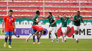 Mala fecha doble: Bolivia perdió 3-2 con Chile en La Paz por Eliminatorias a Qatar 2022