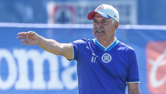 'Tuca’ Ferretti ha ganado dos partidos de los tres que dirigió a Cruz Azul en Liga MX. (Foto: Cruz Azul)