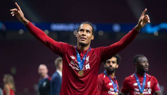 Champions League Virgil Van Dijk Mejor Jugador Uefa Gano El