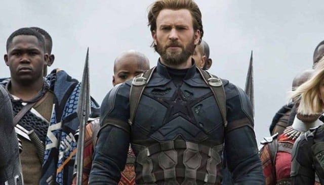 Chris Evans como Capitán América (Marvel)