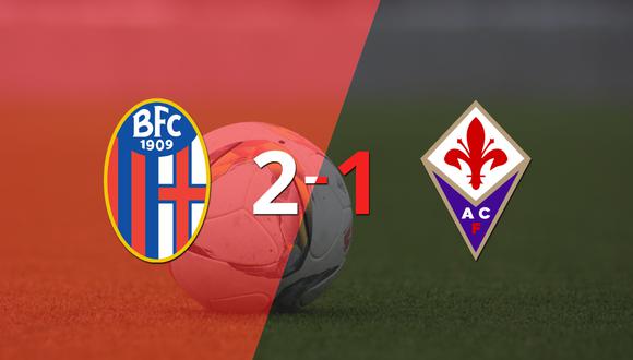 Bologna consiguió una victoria en casa por 2 a 1 ante Fiorentina