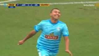 Sporting Cristal: El elocuente festejo de Zegarra por el gol de la remontada ante San Martín