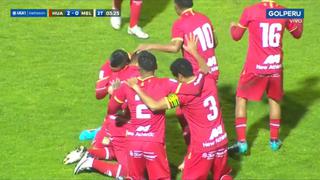 Jugada colectiva perfecta: Huacca anotó el 2-0 en el Sport Huancayo vs. Melgar [VIDEO] 