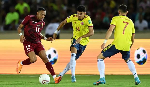 Colombia venció 1-0 a Venezuela en la primera fecha de las Eliminatorias 2026. (Foto: Difusión)