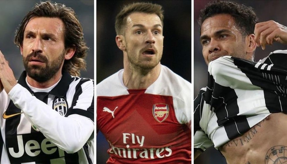 Los cracks que llegaron gratis a la Juventus en la última década. (Fotos: agencias)