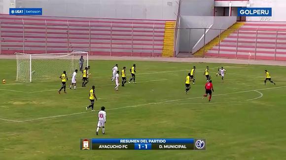 Ayacucho FC vs. Deportivo Municipal: el resumen del partido por el Torneo Clausura. (Video: GOLPERU)