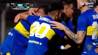 Definición exquisita: González y su golazo para el 2-1 en el Boca vs. Platense [VIDEO]