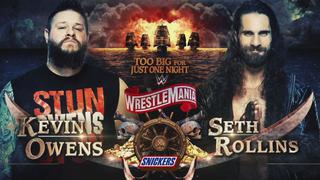 ¡Saldarán cuentas! Kevin Owens y Seth Rollins pelearán en la primera noche de WrestleMania 36