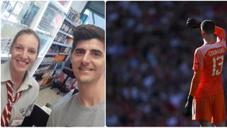 ¡Captado infraganti! Courtois es visto en España y su llegada al Real Madrid es un hecho