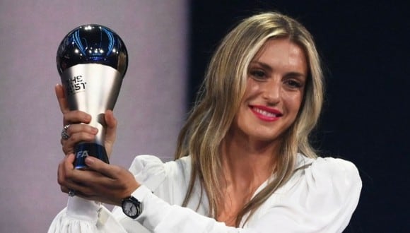 Alexia Putellas ganó el premio The Best por segunda vez consecutiva. (Foto: FIFA)