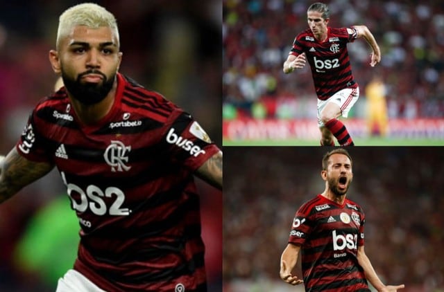 El mejor 11 de 2019 para Conmebol elegido por hinchas. Todos los jugadores votados son del Flamengo.