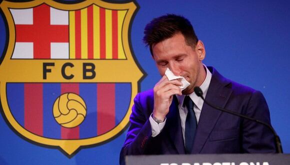 Lionel Messi se despidió del Barcelona en agosto del 2021. (Foto: REUTERS)