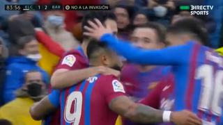 Reivindicación y remontada: Depay marca el 2-1 del Barcelona vs. Elche [VIDEO]