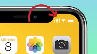 Por qué salen las barras cortadas en el iPhone
