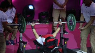 ¡Palmas para ella! Noemí Vásquez se quedó con la medalla de bronce en para powerlifting en los Parapanamericanos 2019