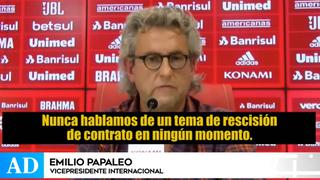 Inter de Porto Alegre descarta desvinculación de Paolo Guerrero