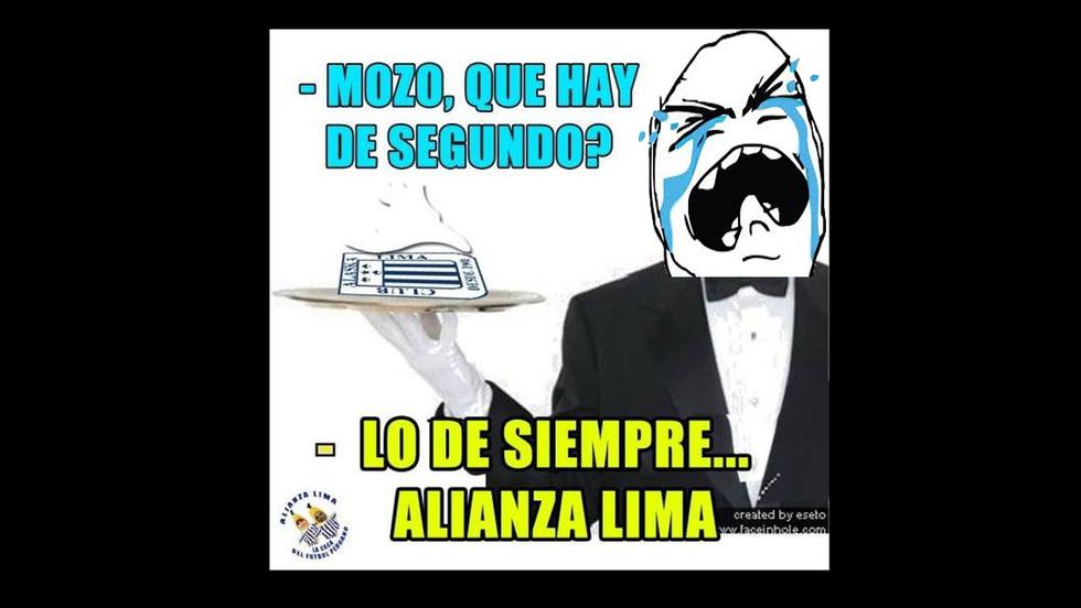 Alianza Lima vs. Sporting Cristal EN VIVO | Los memes agarran de punto a los blanquiazules en FACEBOOK.