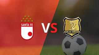 Ya juegan en el Campín, Santa Fe vs Águilas Doradas Rionegro