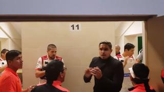 Fue una locura: la arenga de Vargas y su hijo en el vestuario previo al partido ante Cristal [VIDEO]