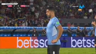 Aplastante goleada: Luis Suárez puso el 4-0 del Uruguay vs. Venezuela [VIDEO]