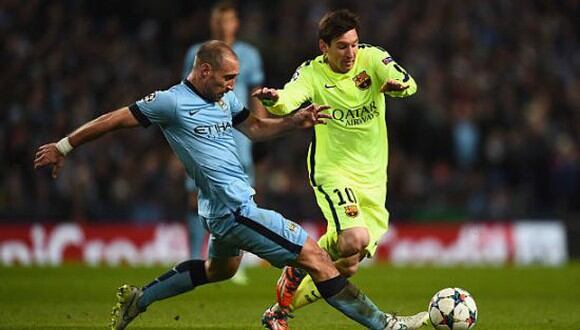 Pablo Zabaleta fue compañero de selección de Lionel Messi en el Mundial 2014. (Foto: Getty Images)