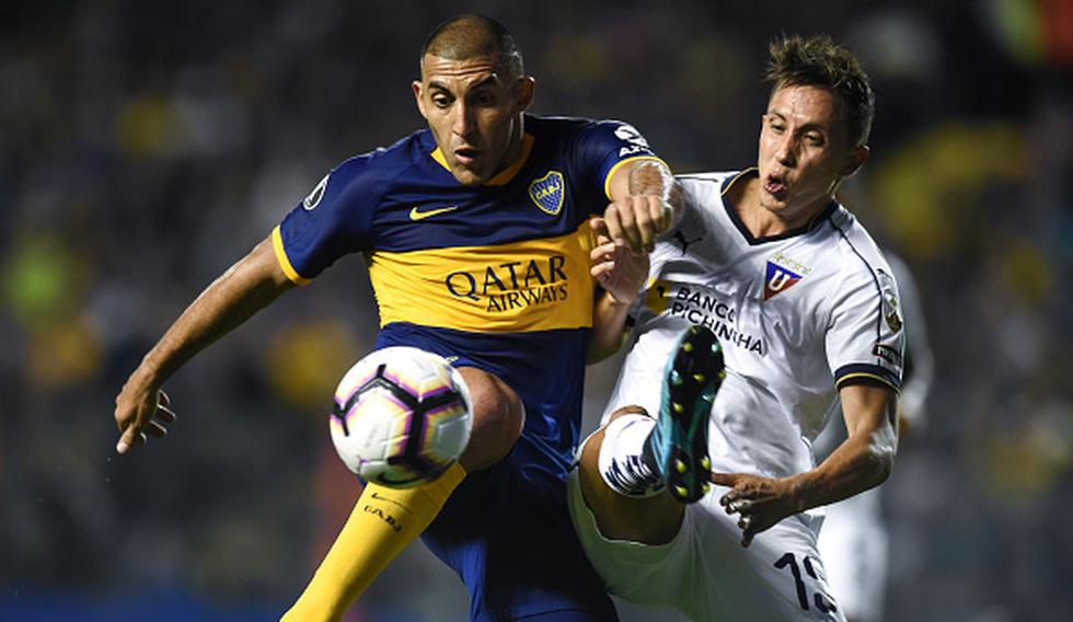 Boca Juniors empató con Liga de Quito y se metió a semifinales de la Copa Libertadores 2019. (Getty)