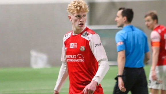 El primo de Erling Haaland no se cansa de meter goles en el tercera división noruega. (Foto: Getty Images)
