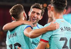 ¡Ponen candado al segundo lugar! Barcelona ganó 2-0 a Almería con doblete de Fermín