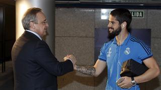 ¿Todo está bien? La cariñosa foto de Florentino Pérez con Isco Alarcón en Real Madrid