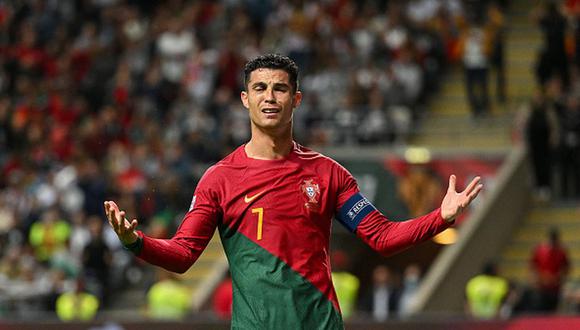 Cristiano Ronaldo se quedó en blanco en la derrota de Portugal ante España por la UEFA Nations League. (Foto: Getty Images)
