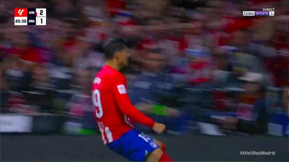 Gol de Álvaro Morata para el 1-3 de Real Madrid vs. Atlético Madrid. (Video: BeinSports)
