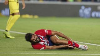 Continúan las malas noticias: Diego Costa y el informe oficial tras salir lesionado en amistoso del Atlético de Madrid