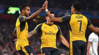 El golazo del Arsenal tras impecable pared entre Alexis Sánchez y Theo Walcott