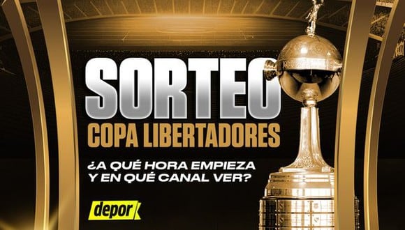 Sorteo Copa Libertadores y Sudamericana: a qué hora y en qué canales de TV ver