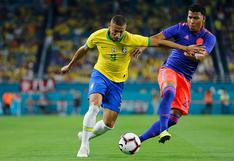Con goles de Neymar, Casemiro y Muriel: Colombia y Brasil empataron en amistoso internacional