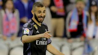 En su zona: Benzema aprovechó un rebote y marcó el segundo del Madrid al Málaga [VIDEO]