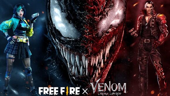 Free Fire: Venom podría aparecer en Bermuda según avance de la colaboración con Marvel