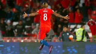 ¿No está exagerando? Arturo Vidal se descontroló con gol de Chile a Perú en Copa América y es viral