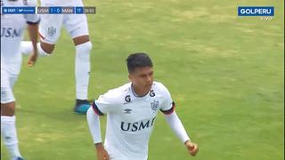 Jairo Concha marcó el 1-0 ante Mannucci con golazo de un solo toque [VIDEO]