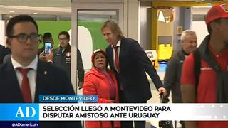 Perú vs Uruguay: Selección peruana llega a Montevideo para amistoso contra los ‘charrúas’