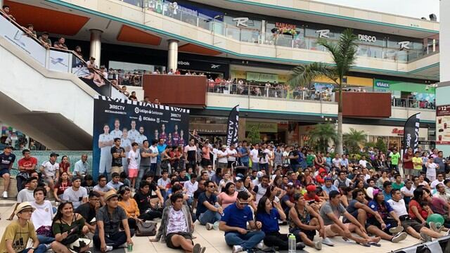 Así se vivió el evento ElClásico en Megaplaza organizado por LaLiga Santander. (Foto: LaLiga)