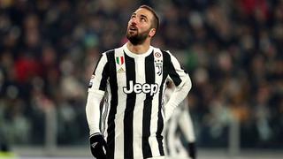 Sí, allá arriba la mandaste: la gran chance de gol que falló Higuaín en el Juventus-Roma [VIDEO]